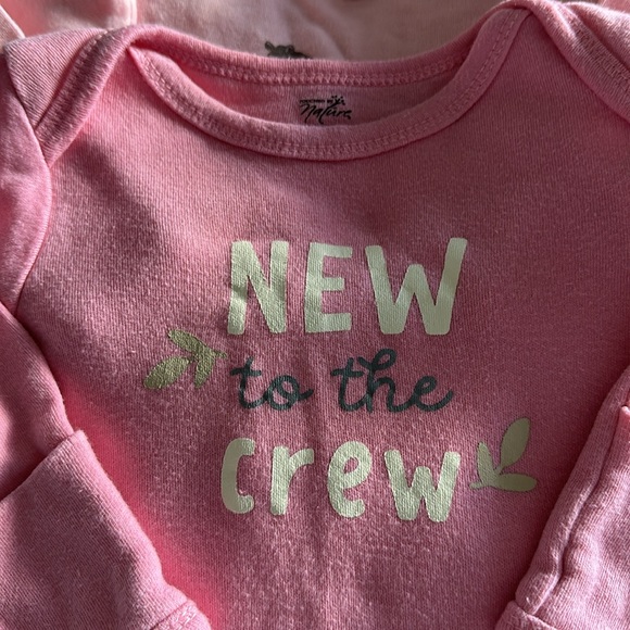 Touched by Nature, Set of 5 long-sleeve onesies, 100% organic cotton, 0-3 months - Picture 2 of 8